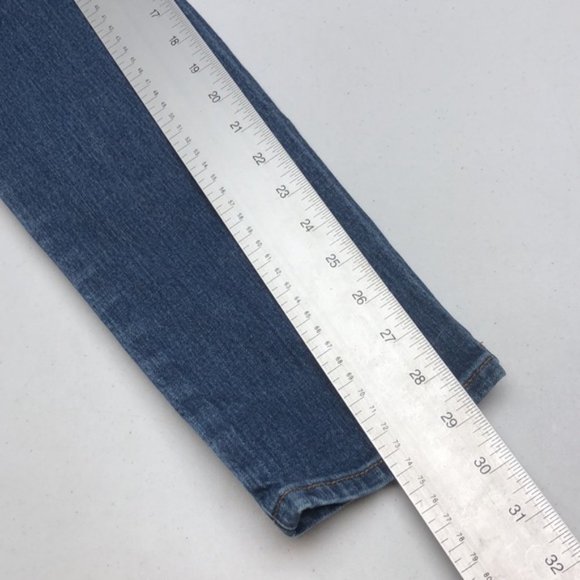 LIKE NEW OLD NAVY ORIGINAL MID-RISE SLIM STRAIGHT JEANS 4/27x29 ⭐ - Picture 10 of 10